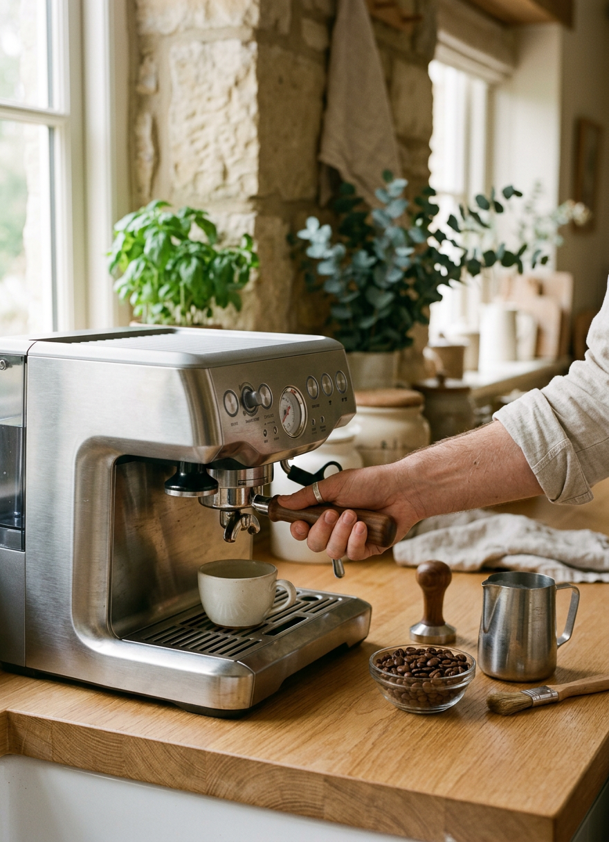 How to Use a Breville Espresso Machine: Step-by-Step